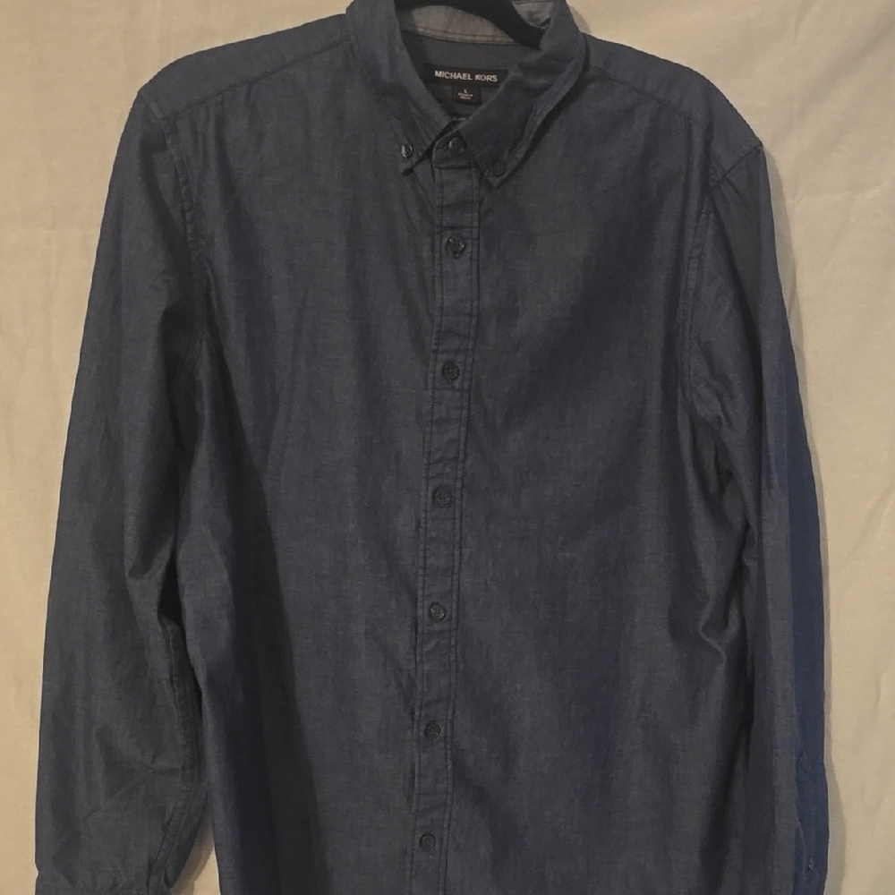 Michael Kors Men's Blue Shirt